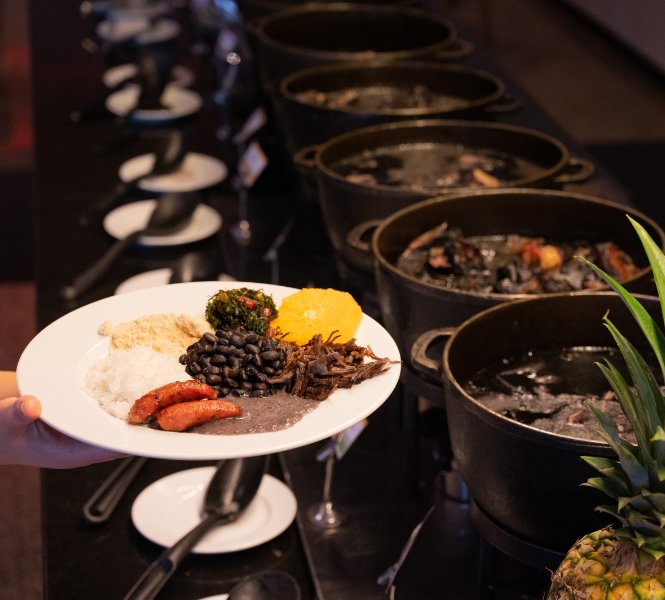 Brazilian Feijoada (bean stew)